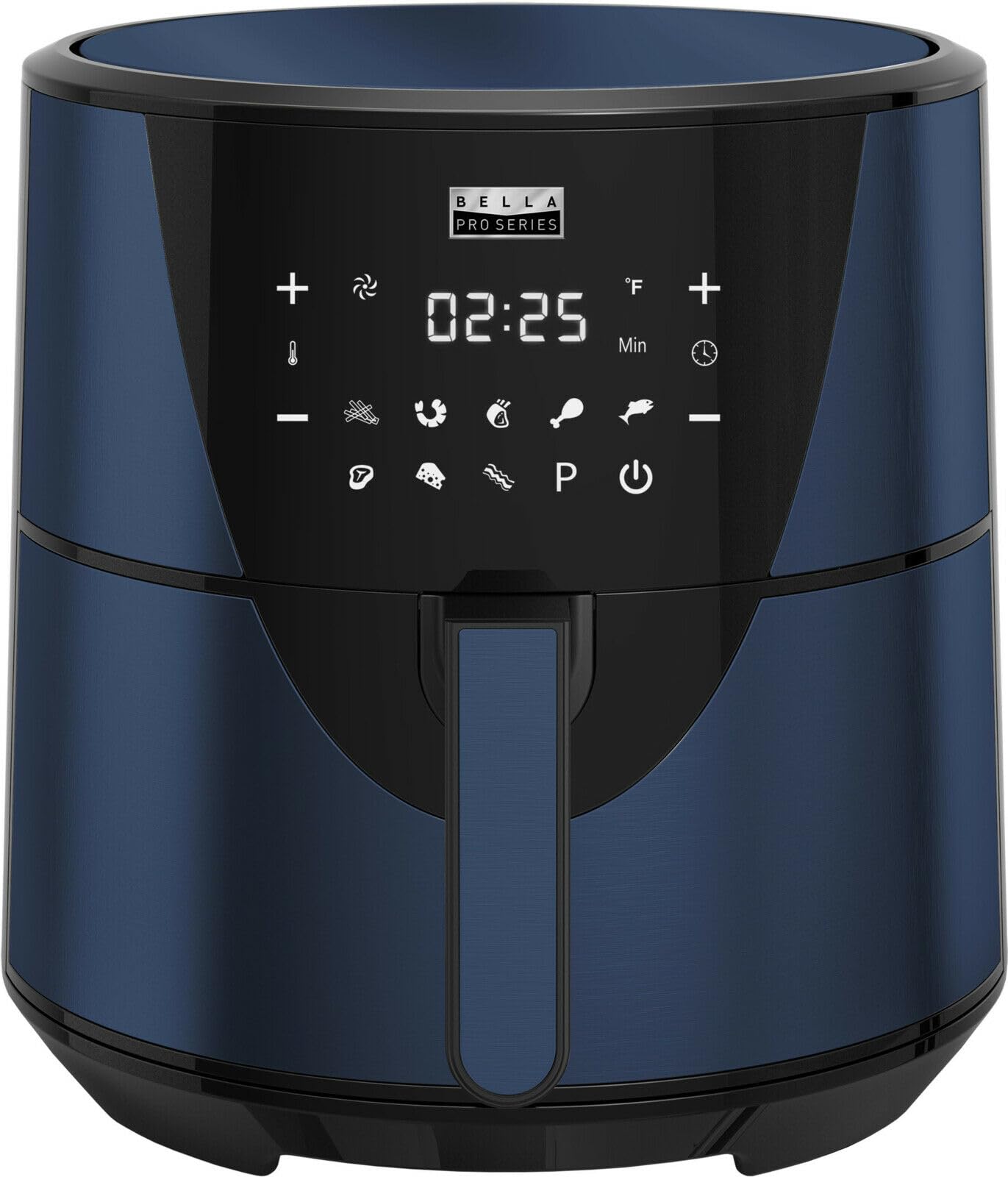Bella Pro Series - 8-qt. Digital Air Fryer - Ink Blue