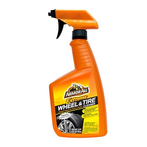 Armor All Extreme Wheel and Tire Cleaner , Car Wheel Cleaner Spray, 24 Fl Oz