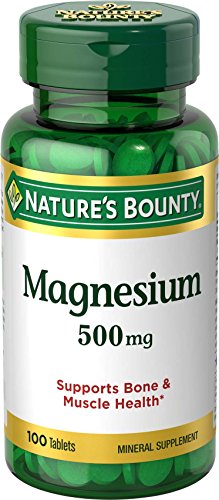Nature's Bounty Magnesium, Whole Body Support, Supports Heart, Nerve and Bone Health. 400 mg, 75 Softgels