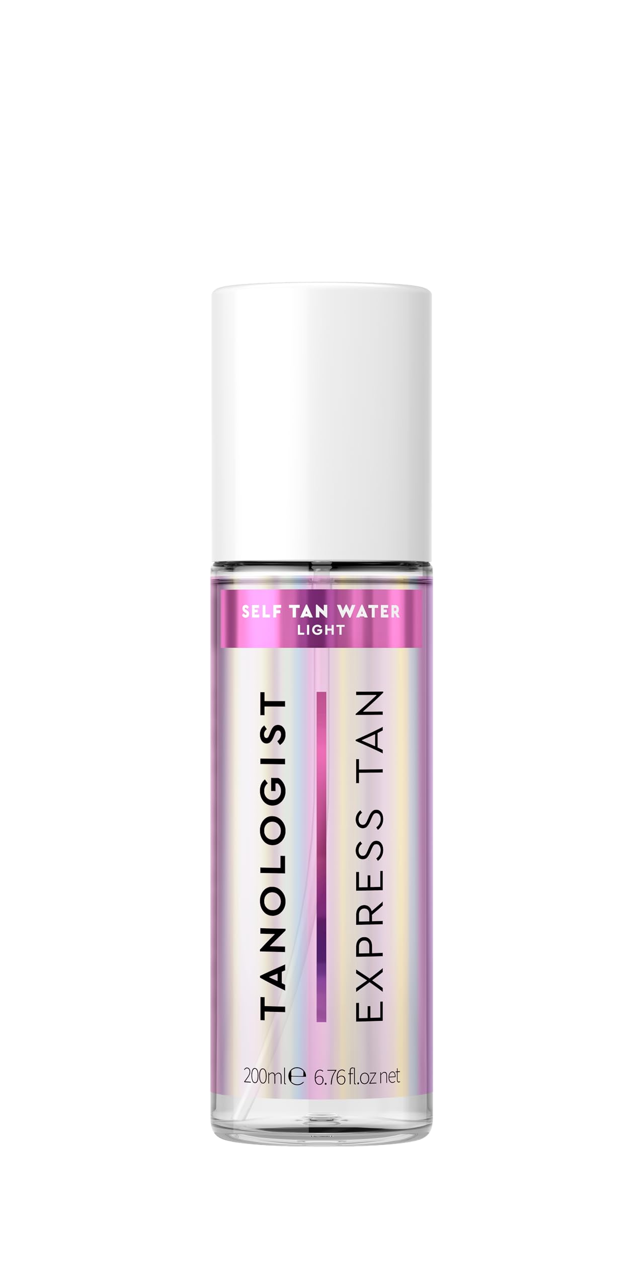 Tanologist Express Self Tan Water, Light - Hydrating Sunless Tanning Water, Vegan and Cruelty Free, 6.76 Fl Oz