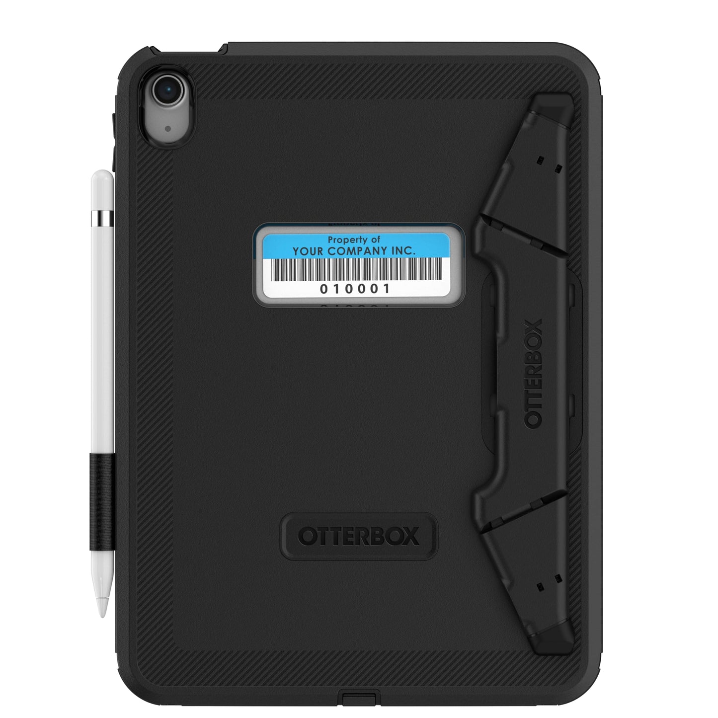 OtterBox Defender Series for Business (Screenless Edition) W/EDU Stand for iPad 10th Gen (ONLY) - Black (Non-Retail Packaging)