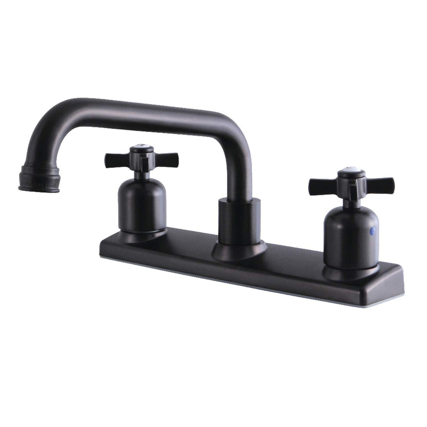 Kingston Brass FB2135ZX Millennium 8" Centerset Kitchen Faucet, Oil Rubbed Bronze