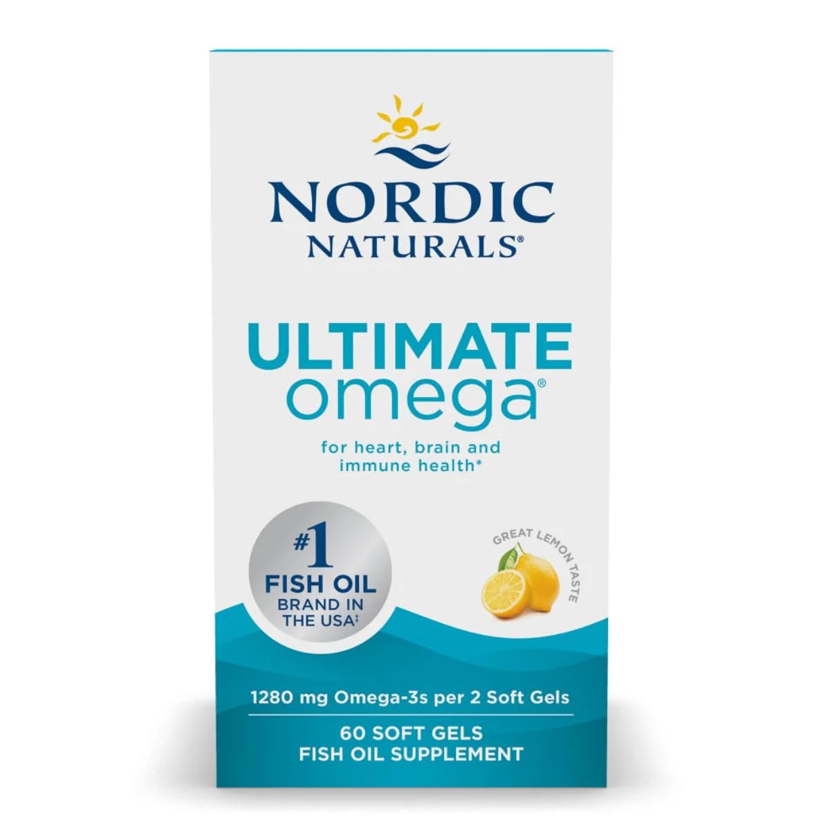 Nordic Naturals Ultimate Omega 1280 MG, 60 CT