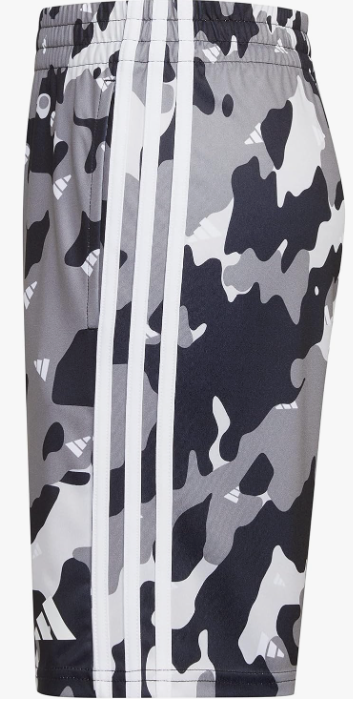 adidas boys Aeroready® Elastic Waistband Camo Shorts