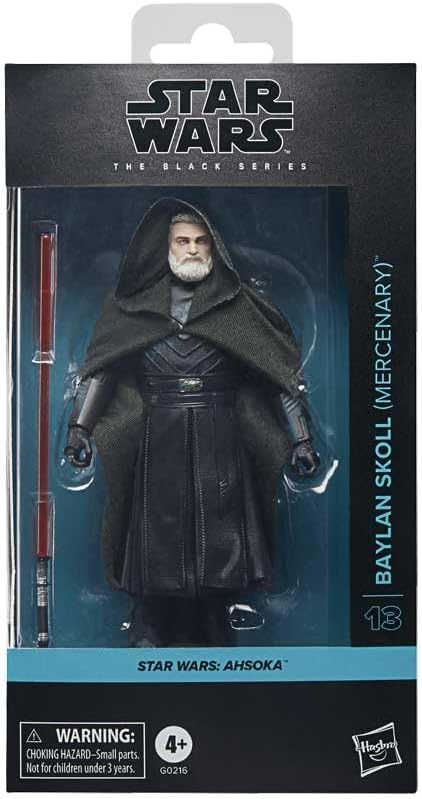 Star Wars The Black Series Baylan Skoll (Mercenary), Star Wars: Ahsoka Collectible 6 Inch Action Figure