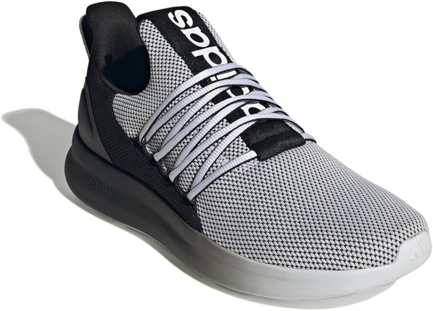 adidas Men's Lite Racer Adapt 7.0 Sneaker, White/Black/White, 11.5