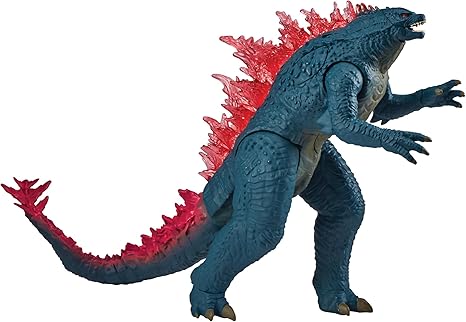 Godzilla x Kong: 13" Mega Deluxe Heat Ray Misting Breath Godzilla Figure by Playmates Toys