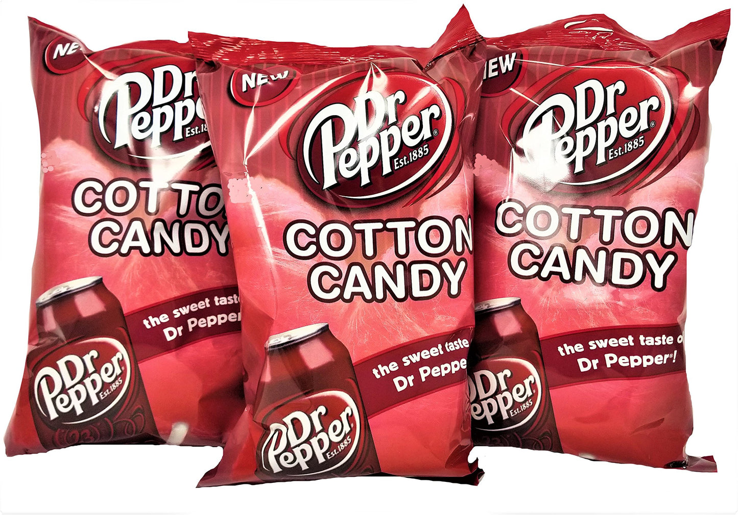 Dr. Pepper Cotton Candy 3.1oz (Pack of 3)
