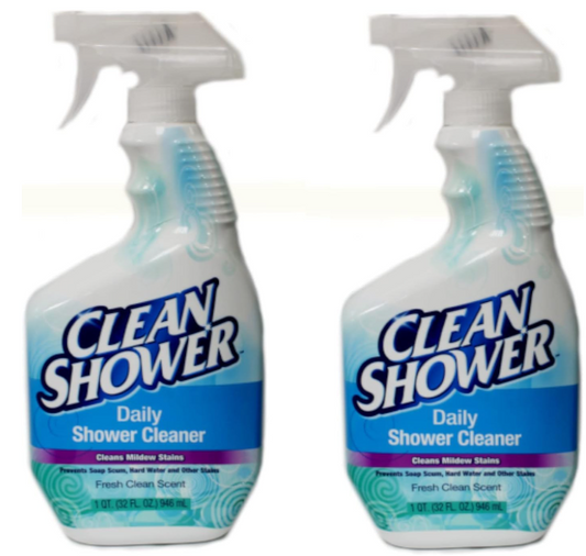 Clean Shower Original Cleaner, 32 Fl Oz (Pack of 2)