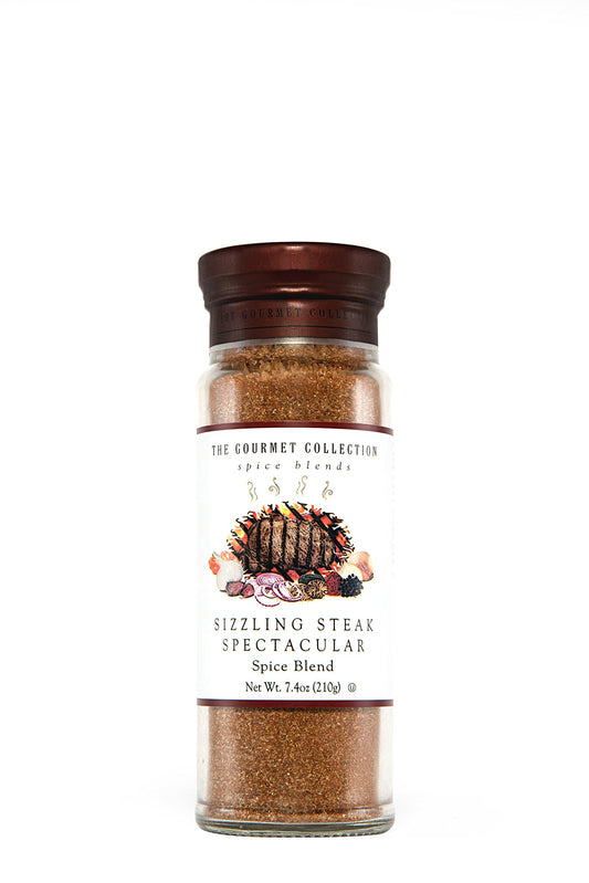The Gourmet Collection Seasoning Blend & Spice Collection - Sizzling Steak Spectacular Cooking Seasoning: Grill Rub for Steakhouse Steak: 156 Servings