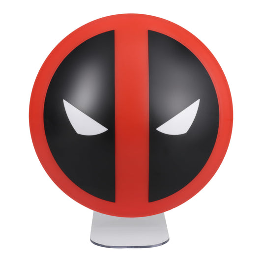 Paladone Deadpool Logo Light, Free-Standing Touch-Operated Lamp, Marvel Merchandise & Decor
