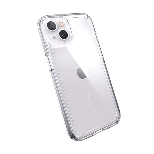 Speck MagSafe Case for iPhone 13 - Drop & Camera Protection, Clear Phone Case, Wireless Charging Compatible, Fits All 6.1 Inch Models - Clear