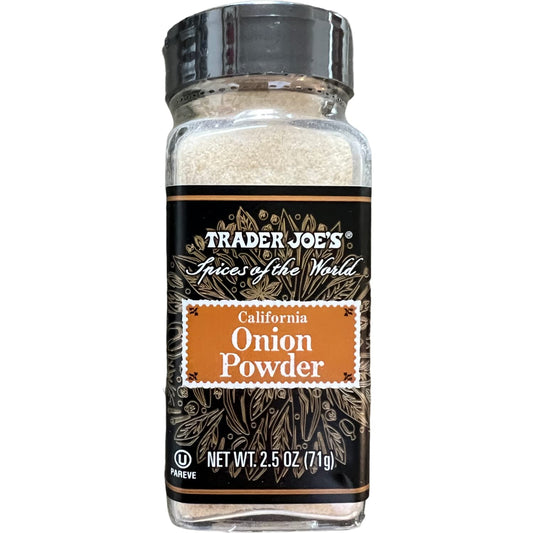 Trader Joe's California Onion Powder, 2.5 oz (Pack of 1)
