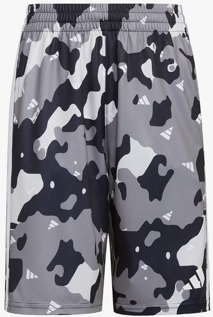 adidas boys Aeroready® Elastic Waistband Camo Shorts
