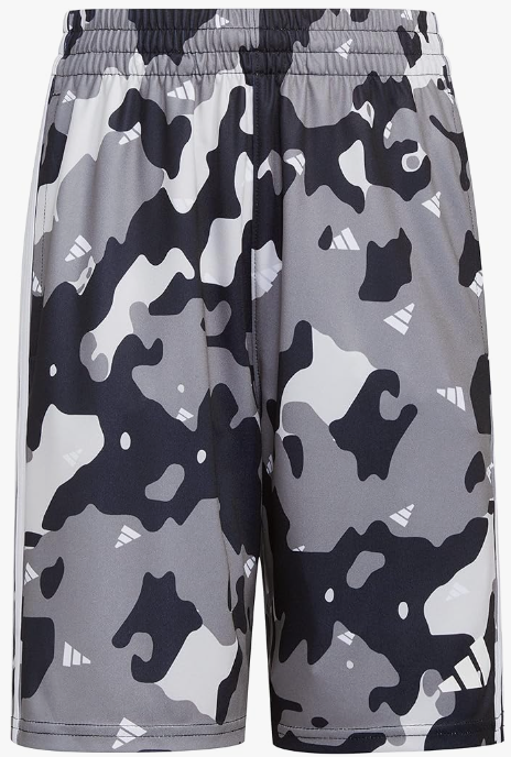adidas boys Aeroready® Elastic Waistband Camo Shorts