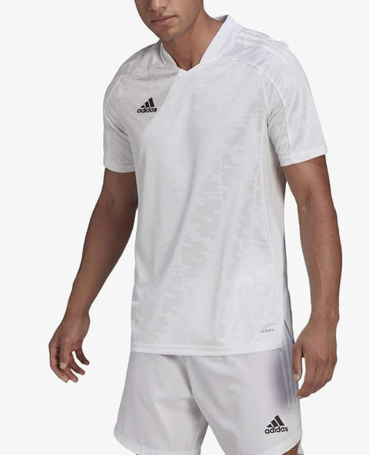 adidas Men's Condivo 21 Jersey, White/White, X-Large