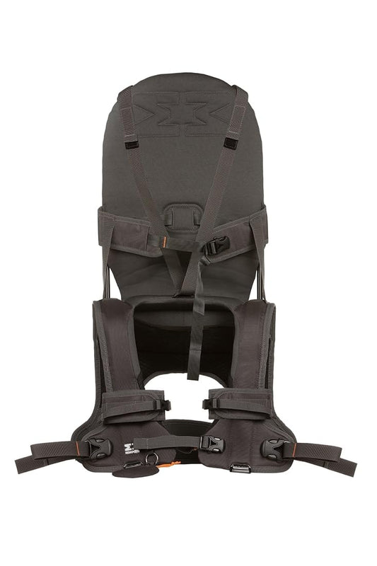 MiniMeis G4, Dark Grey - Lightweight Child Shoulder Carrier - For Kids 6 Months to 4 Years Old