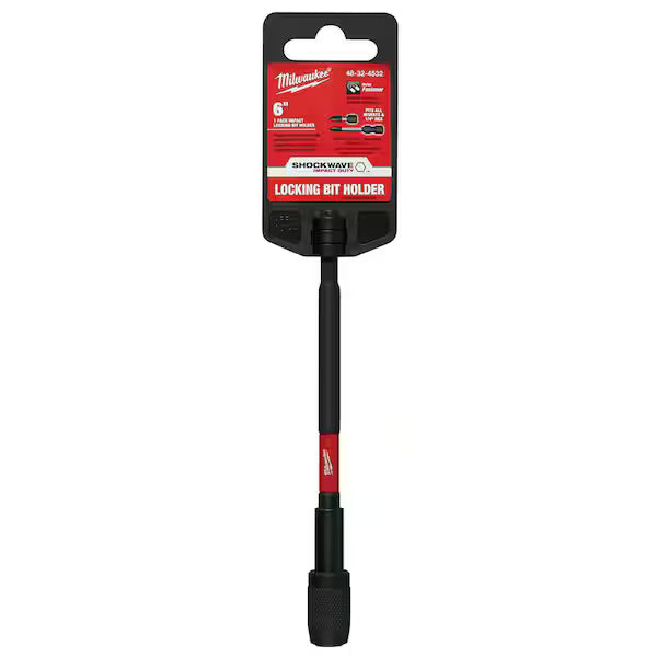 Milwaukee SHOCKWAVE Impact Duty 6 in. Magnetic Locking Bit Holder