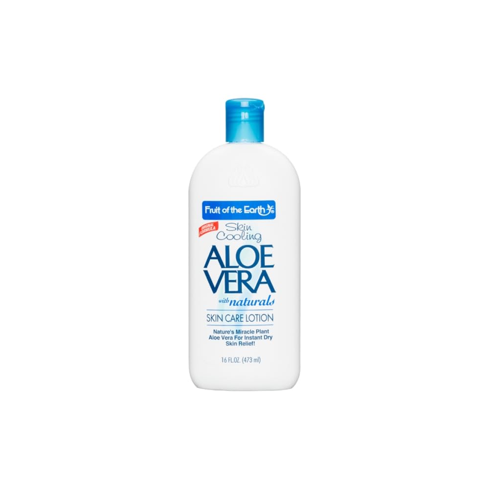 Fruit of the Earth Aloe Vera Skin Care Lotion 16 oz (Pack of 3)