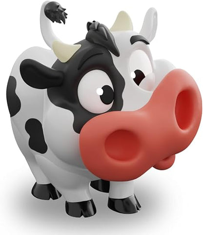Goliath Moo Moo Achoo Game | Gather Clover Cards Before Moo Moo Sneezes Real Bubbles | 2-4 Players | Ages 4 and Up