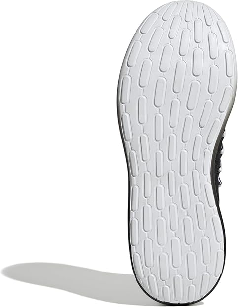 adidas Men's Lite Racer Adapt 7.0 Sneaker, White/Black/White, 11.5