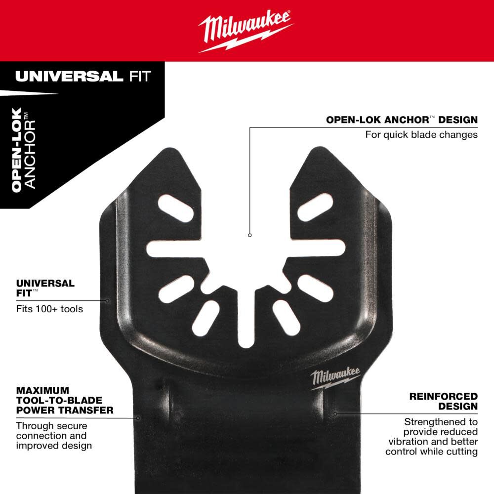 Milwaukee 1-3/8" Bi-Metal Multi-Tool Blade
