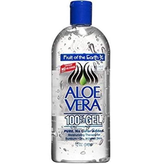Fruit of the Earth Aloe Vera Gel 12 oz (Pack of 2)