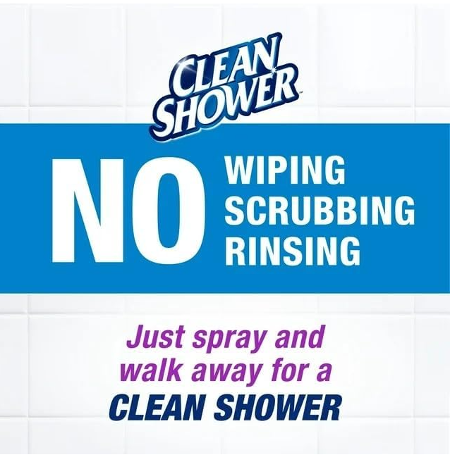 Clean Shower Original Cleaner, 32 Fl Oz (Pack of 2)