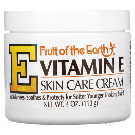 Fruit of the Earth Bogo Cream Vitamin-E 4 Ounce Jar (113g)