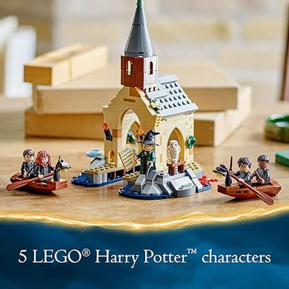 LEGO Harry Potter Hogwarts Boat House Building Toys - Harry Potter Toys for Kids, Girls & Boys, Age 8+ - Birthday Gift with 5 Minifigures - 76426