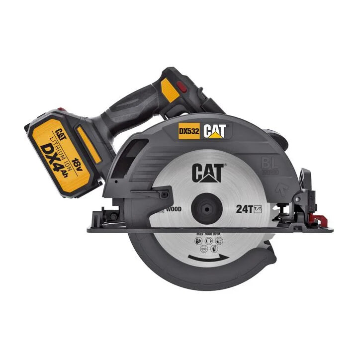 CAT 18V 7-1/4 in. Cordless Circular Saw with Brushless Motor