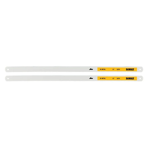 DEWALT 12 in. 32-TPI Bi-Metal Hacksaw Blade (2-Pack)