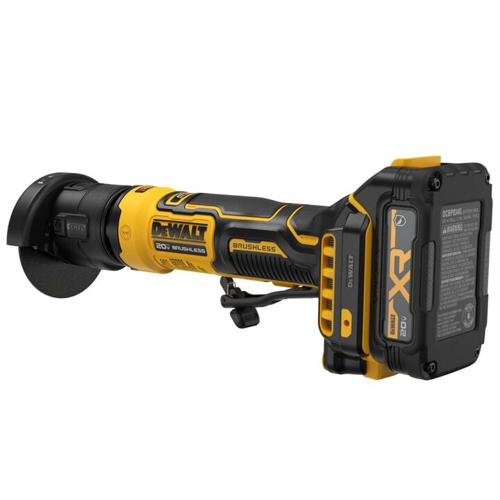 DEWALT Atomic 20-Volt MAX Lithium-Ion Cordless 3 in. Cutoff Tool Kit with 2-Oil Resistant 1.7 Ah Batteries, Charger and Kitbag
