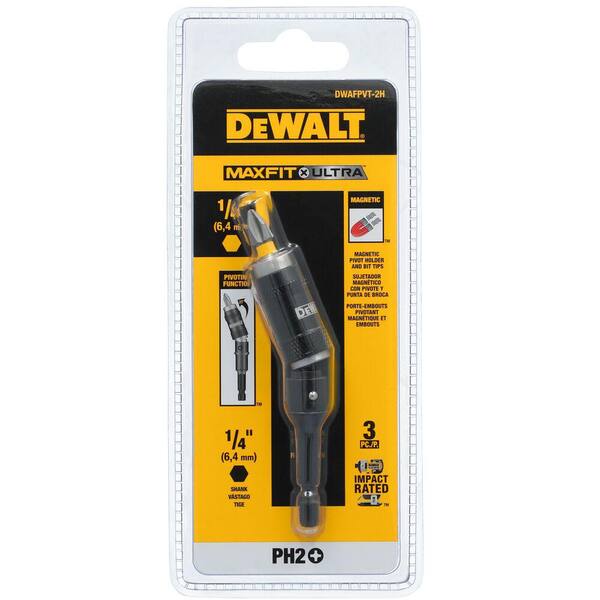 DEWALT MAXFIT ULTRA Pivot Holder with PH2 1 in. Bit