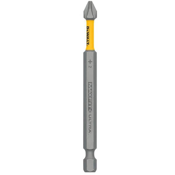 DEWALT MAXFIT ULTRA 3-1/2 in. Phillips 2 Steel Screwdriving Bit
