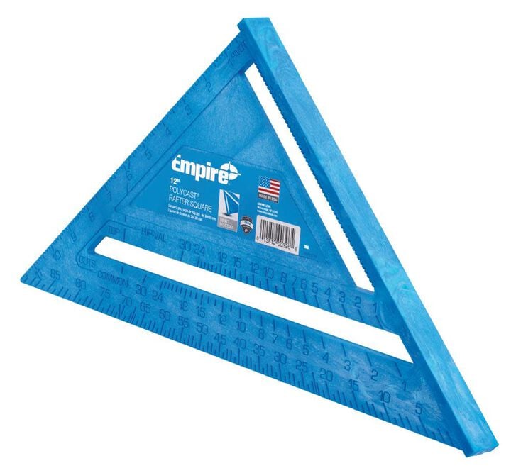Empire 12" Polycast Rafter Square