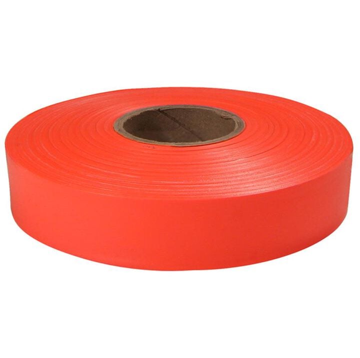 Empire 1" x 600' Orange Flagging Tape