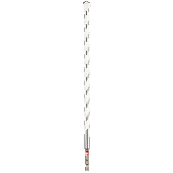 Milwaukee 1/2 in. x 12 in. SHOCKWAVE Impact Duty Carbide Multi-Material Drill Bit