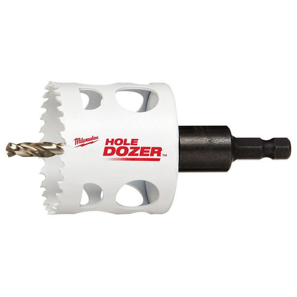 Milwaukee 2-1/8" HOLE DOZER Hole Saw + Arbor