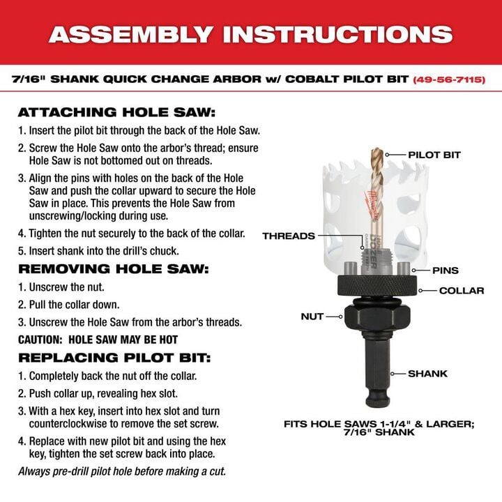 Milwaukee 2-3/4 in. Hole Dozer Bi-Metal Hole Saw
