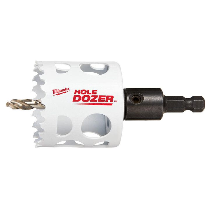Milwaukee 2 in. Hole Dozer Bi-Metal Hole Saw with Arbor