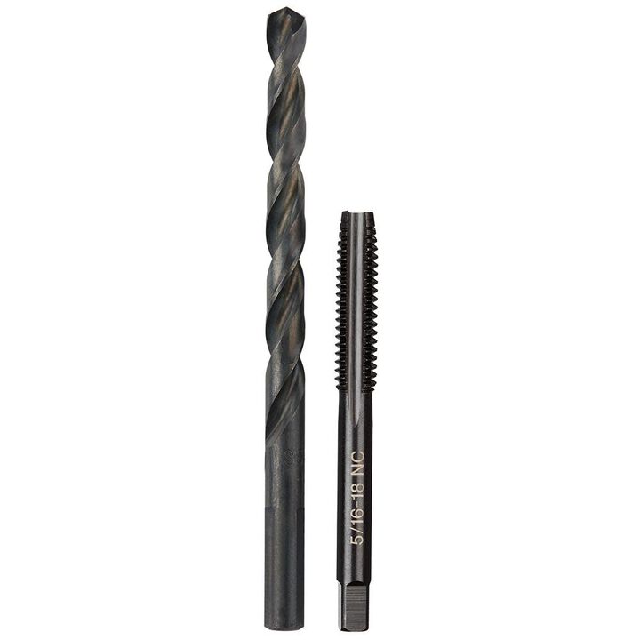 Milwaukee 5/16 in. - 18 Straight Flute Plug Tap and F Drill Bit