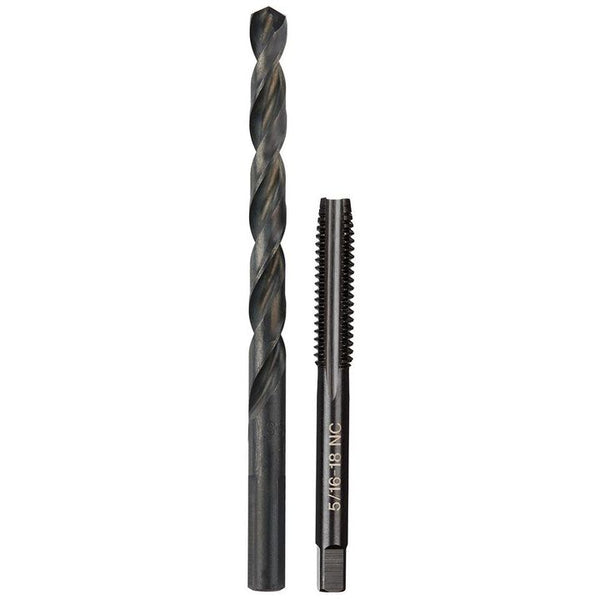 Milwaukee 5/16 in. - 18 Straight Flute Plug Tap and F Drill Bit