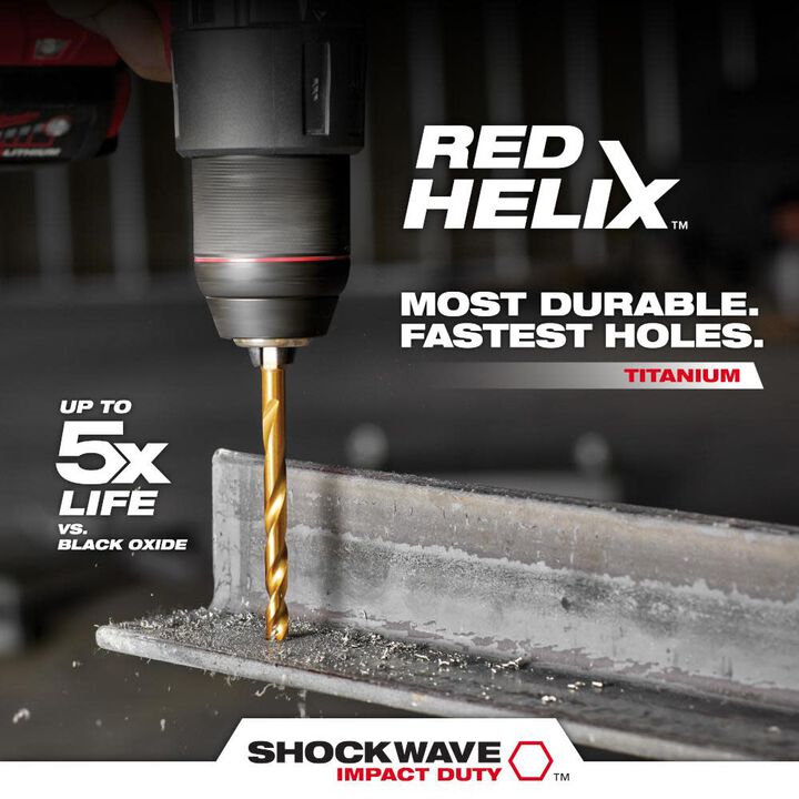 Milwaukee SHOCKWAVE 7/32 in. Titanium Drill Bit