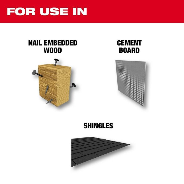 Milwaukee 9" AX Carbide Sawzall Blades (3-Pack)
