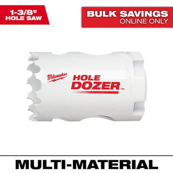 Milwaukee 1-3/8 in. Hole Dozer Bi-Metal Hole Saw