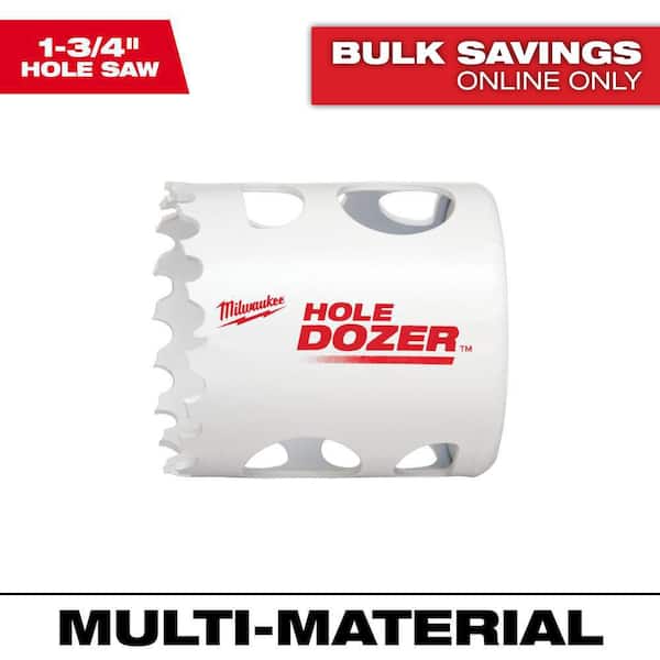 Milwaukee 1-3/4" HOLE DOZER Bi-Metal Hole Saw