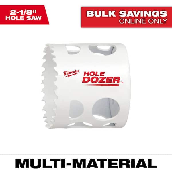 Milwaukee 2-1/8 in. Hole Dozer Bi-Metal Hole Saw