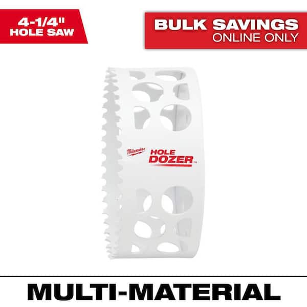 Milwaukee 4-1/4 in. Hole Dozer Bi-Metal Hole Saw