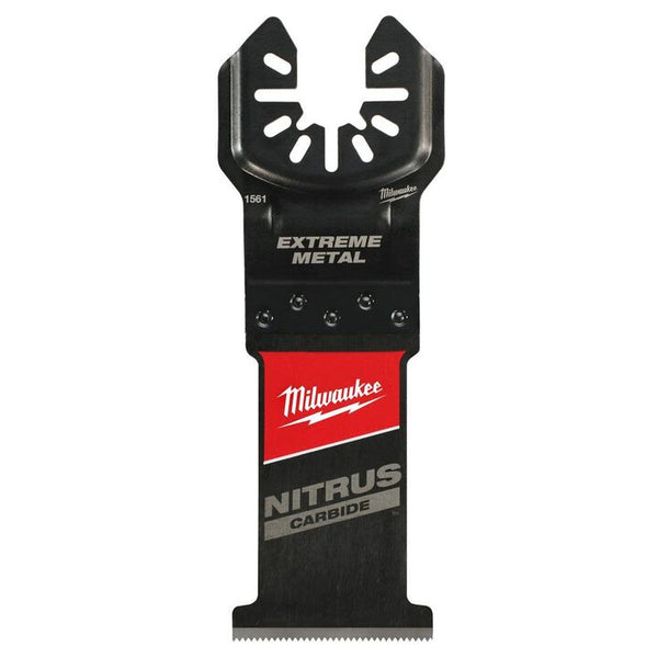 Milwaukee 1-3/8 in. Nitrus Carbide Multi-Tool Oscillating Blade for Extreme Metal (3-Pack)